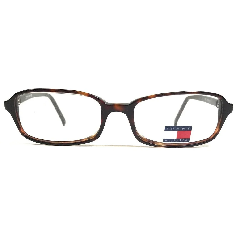 Tommy Hilfiger Eyeglasses Frames TH305 058 Tortoise Rectangular 53-18-140
